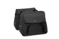 Newlooxs Joli dubbele fietstas mik adapter - waterafstotend polyester - 37l - 1.7kg - nomi black - sportieve fietstas