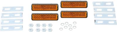 CONTEC Ct pedal reflector screw mount. set a 4pcs