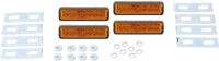CONTEC Ct pedal reflector screw mount. set a 4pcs