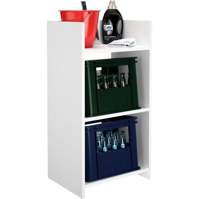 Krattenrek Trier 3 vakken wit Krattenrek Trier 3 vakken wit