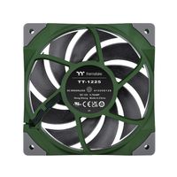 Thermaltake Toughfan 12 Racing Green High Static Pressure Radiator fan 120x120x25mm case fan 4-pin PWM aansluiting - thumbnail