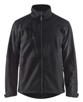 Blåkläder Softshell Jack 49502516 | Zwart/Donkergrijs | Maat 3XL - 7330509556115
