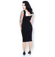 Megan Pencil Dress Black-XL | 49% korting