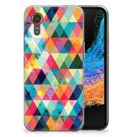 Samsung Galaxy Xcover 7 | TPU bumper | Geruit