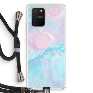 Fantasie pastel: Samsung Galaxy S10 Lite Transparant Hoesje met koord