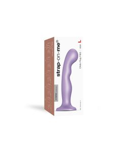Strap-on-me 6016824 dildo Strap-on dildo Anale seks, Vaginale seks Lila Silicone 165 mm 3,95 cm