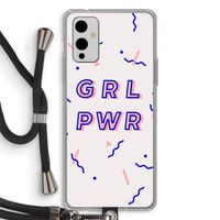 GRL PWR: OnePlus 9 Transparant Hoesje met koord