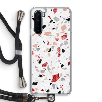 Terrazzo N°12: OnePlus Nord Transparant Hoesje met koord