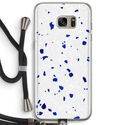 Terrazzo N°5: Samsung Galaxy S7 Edge Transparant Hoesje met koord
