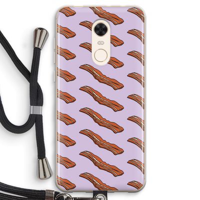 Bacon to my eggs #2: Xiaomi Redmi 5 Transparant Hoesje met koord