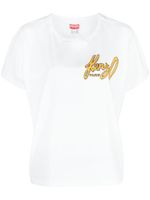 Kenzo t-shirt en coton à logo imprimé - Blanc - thumbnail