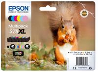 Epson 378XL 6-Multipack Clara Photo HK Eekhoorn T37984010 - thumbnail