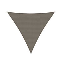 Sunfighter s driehoek 3.5x4x4.5m Taupe met Bevestigingsset - thumbnail