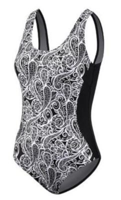 Beco badpak Lady C-cup polyamide/elastaan wit/zwart Beco badpak Lady C-cup polyamide/elastaan wit/zwart