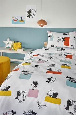 Beddinghouse Beddinghouse x Fiep Amsterdam Vrienden Multi 140x200/220 cm