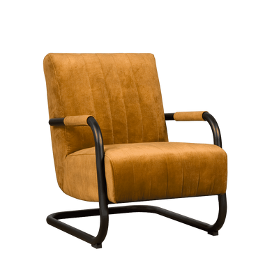 Sohome Fauteuil 'Raisa' Velvet, kleur Goud
