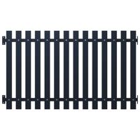Schuttingpaneel 170,5x75 cm gepoedercoat staal antraciet Schuttingpaneel 170,5x75 cm gepoedercoat staal antraciet