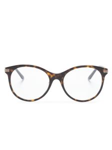 Gucci Eyewear lunettes de soleil à monture papillon - Marron