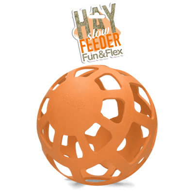 Hay Slowfeeder fun and flex 22 cm Oranje Bal