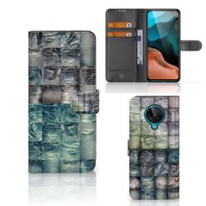 Wallet Case met Pasjes Xiaomi Poco F2 Pro Spijkerbroeken