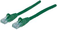 Intellinet 730457 RJ45 Netwerkkabel, patchkabel CAT 6 U/UTP 20.00 m Groen 1 stuk(s) - thumbnail