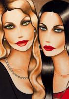 Kunstdruk Ekaterina More - Friends 70x100cm