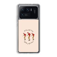Jingle Ladies: Xiaomi Mi 11 Ultra Transparant Hoesje