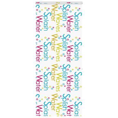 Doucherolgordijn met cassette 100x240 cm stofbreedte 96 cm