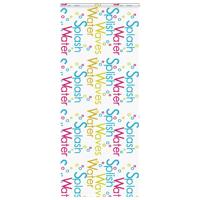 Doucherolgordijn met cassette 100x240 cm stofbreedte 96 cm