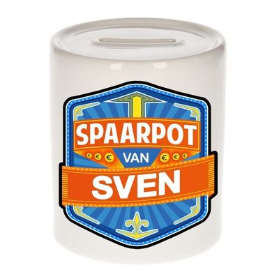 Vrolijke Sven spaarpotten voor kinderen