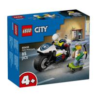 LEGO city 60455 achtervolging op politiemotor