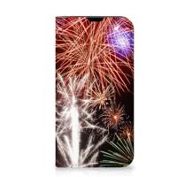 iPhone 13 Mini Hippe | Standcase | Vuurwerk