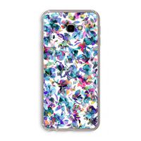 Hibiscus Flowers: Samsung Galaxy J4 Plus Transparant Hoesje