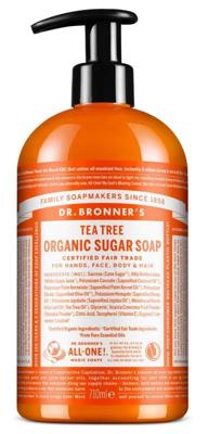 Dr Bronners Shikakai zeep tea tree 710 Milliliter