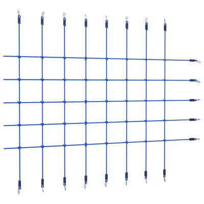 VidaXL Klimnet 200x150 cm blauw