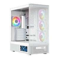 MODECOM computerkast Volcano AQ400 ARGB Midi Wit