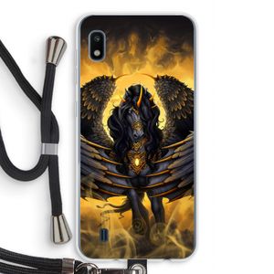 Pegasus: Samsung Galaxy A10 Transparant Hoesje met koord