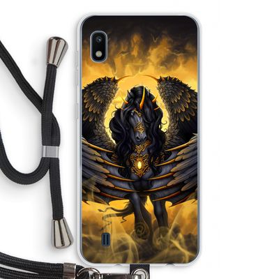 Pegasus: Samsung Galaxy A10 Transparant Hoesje met koord