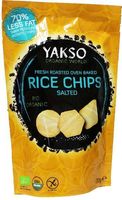 Yakso Rice chips salted bio (70 gr)