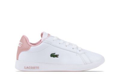 Lacoste Graduate Wit/Roze Kinderen
