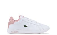 Lacoste Graduate Wit/Roze Kinderen - thumbnail