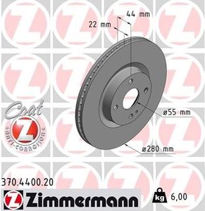 Remschijf Coat Z 370440020
