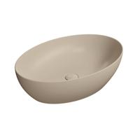 Keramische Opbouw Waskom Sapho Pura 50x35 Mat Beige Keramische Opbouw Waskom Sapho Pura 50x35 Mat Beige