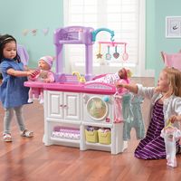 Step2 Love & Care Deluxe Nursery Kinderkamer voor poppen Met wieg, kinderzitje, wasmachine & accessoires (excl. Pop) - thumbnail