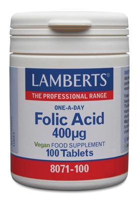Lamberts Vitamine B11 400mcg (foliumzuur)