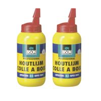 Bison Houtlijm - 2x - supersterk - 250 gram