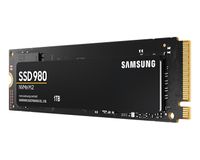 SAMSUNG 980, 1 TB ssd MZ-V8V1T0BW, M.2 (2280), PCIe Gen 3.0 x4, NVMe 1.4 - thumbnail