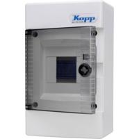 Kopp 350914040 Distributiebehuizing Aantal groepen: 8 Aantal rijen: 1 Inhoud: 1 stuk(s)