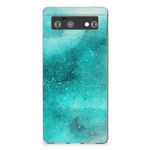 Hoesje maken Google Pixel 6 Painting Blue