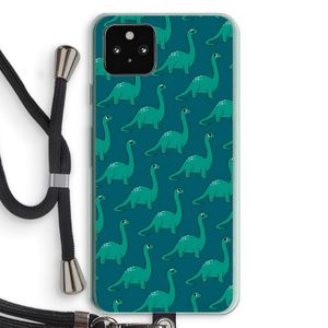 Diplodocus: Pixel 5a 5G Transparant Hoesje met koord
